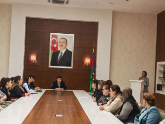 Xızı rayonunda “Ziyalı ömrünün işığı – Zərifə xanım Əliyeva” adlı tədbir keçirilmişdir.