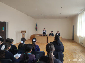 “Uşaq hüquqları. Uşaqları zərərli informasiyadan qoruyaq!” mövzusunda maarifləndirici tədbir keçirilmişdir.