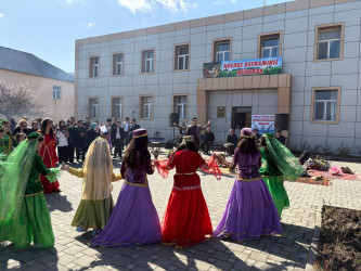 Xızı rayonunda Milli-mənəvi dəyərlərimizin təcəssümü-Novruz bayramı adlı tədbir keçirildi
