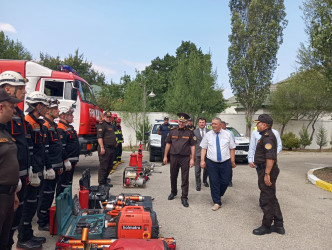 Xızı rayonunda xəbərdarlıq və toplanış üzrə nümunəvi mülki müdafiə məşqi keçirilmişdir.