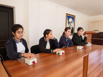 8 Noyabr “Zəfər Günü”nə həsr olunmuş “Xəmsə” formatında milli intellektual oyunu keçirilib.