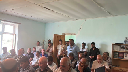 Ağdərə kəndində növbəti səyyar qəbul keçirilib.