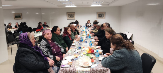 Xızı rayonunda Ramazan ayı ilə əlaqədar iftar süfrəsi təşkil edilib.