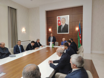 Rayon ağsaqqallarının hesabat yığıncağı keçirilib.