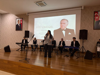 Ümummilli Lider Heydər Əliyevin anadan olmasının 103-cü ildönümünə həsr edilmiş “Müstəqilliyimizin Memarı-Heydər Əliyev ” adlı tədbir keçirlmişdir.