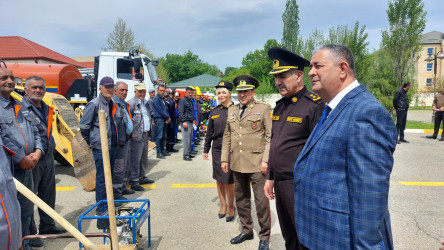 Xızı rayonunda xəbərdarlıq və toplanış üzrə mülki müdafiə məşqi keçirilmişdir.