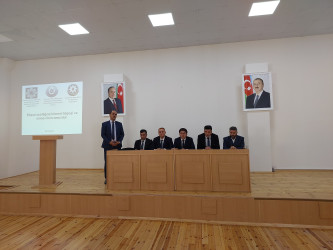 “Etiqad azadlığına hörmət hüquqi və mənəvi borcumuzdur”  mövzusunda tədbir keçirilib.