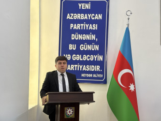 “Yeni Azərbaycan Partiyası: güclü dövlətçilik modelinin siyasi təminatı” adlı tədbir keçirilib.
