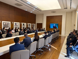 “Yeni Azərbaycan Partiyası cəmiyyətin və ölkənin inkişafında aparıcı qüvvədir” adlı tədbir keçirilib.