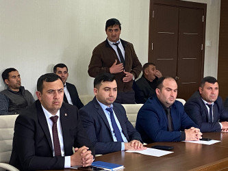 “Su ehtiyatlarından səmərəli istifadə mövcud resursların qorunması, alternativ su mənbələrinin yaradılması və ölkənin davamlı inkişafı və ekosistemlərin mühafizəsi” mövzusunda maarifəndirici tədbir keçirilmişdir.