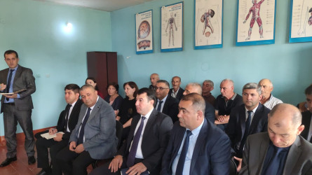 Növbəti səyyar qəbul Xələnc kənd sakinləri ilə keçirib.