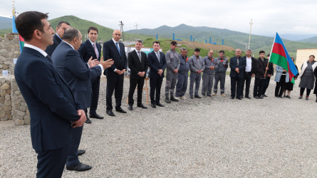Xızı rayonunun Fındığan kəndində içməli su layihəsi icra olunub və layihənin başa çatması münasibətilə açılış mərasimi keçirilib.