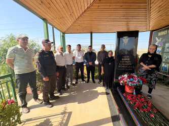 Şəhid Elməddin Cəfərovun doğum günü münasibətilə anım tədbiri keçirilib