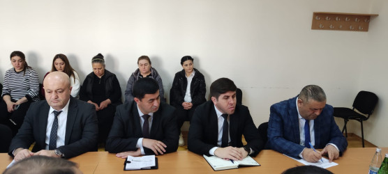 Növbəti səyyar qəbul Xızı şəhər sakinləri ilə keçirib.