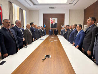 “Yeni Azərbaycan Partiyası cəmiyyətin və ölkənin inkişafında aparıcı qüvvədir” adlı tədbir keçirilib.