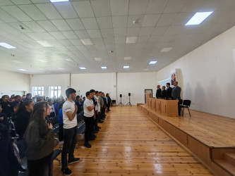 Xızı rayonunda “Aprel döyüşləri” Zəfərə aparan yol! adlı tədbir keçirilib