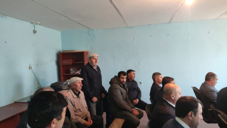 Növbəti səyyar qəbul Məşədi Həsən kənd sakinləri ilə keçirib.