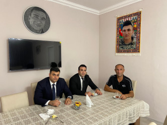 27 Sentyabr - Anım Günü ilə əlaqədar şəhid ailələri ziyarət edilir.