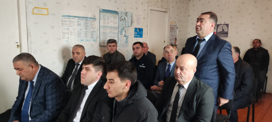 Növbəti səyyar qəbul Türkoba kənd sakinləri ilə keçirib.