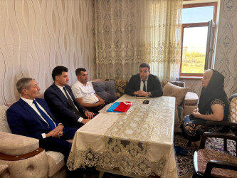 27 Sentyabr - Anım Günü ilə əlaqədar şəhid ailələri ziyarət edilir.