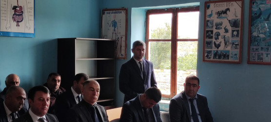 Rayon İcra Hakimiyyətinin başçısı növbəti səyyar qəbulunu Xələnc kənd sakinləri ilə keçirib.