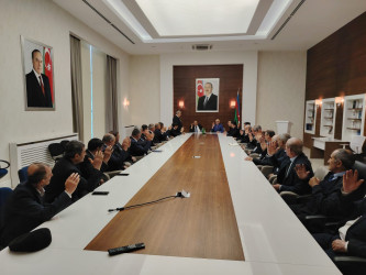 Rayon ağsaqqallarının hesabat yığıncağı keçirilib.