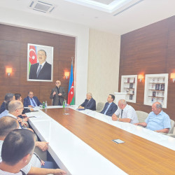  Xızı rayonunda Ağsaqqallar Şurasının hesabat konfransı keçirilib