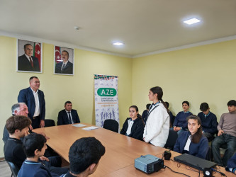 "Sağlam gənclik - sağlam cəmiyyət" adlı maarifləndirici görüş keçirilib.