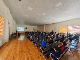 Xızı rayonunda “Aprel döyüşləri” Zəfərə aparan yol! adlı tədbir keçirilib