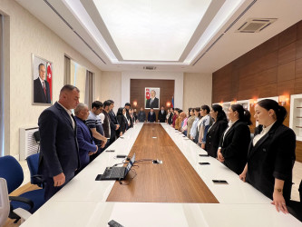 Ulu Öndər Heydər Əliyevin anadan olmasının 102-ci ildönümü münasibətilə “Heydər Əliyev: Suverenliyimizin memarı”  adlı tədbir  keçirilib.